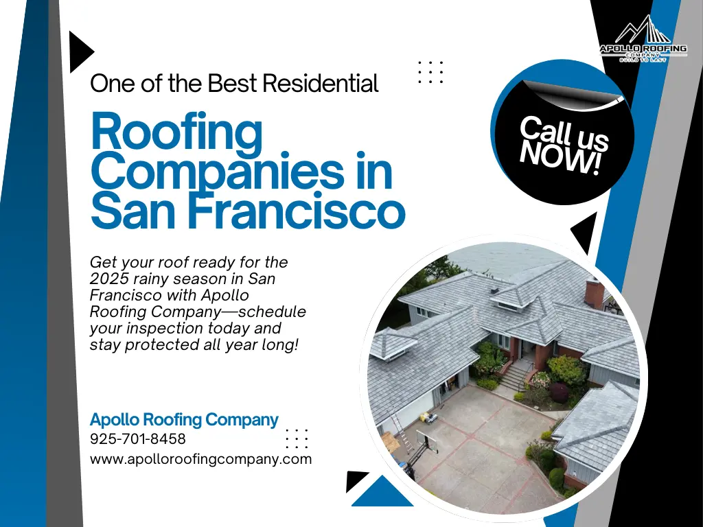 Residential Roofing Companies in San Francisco