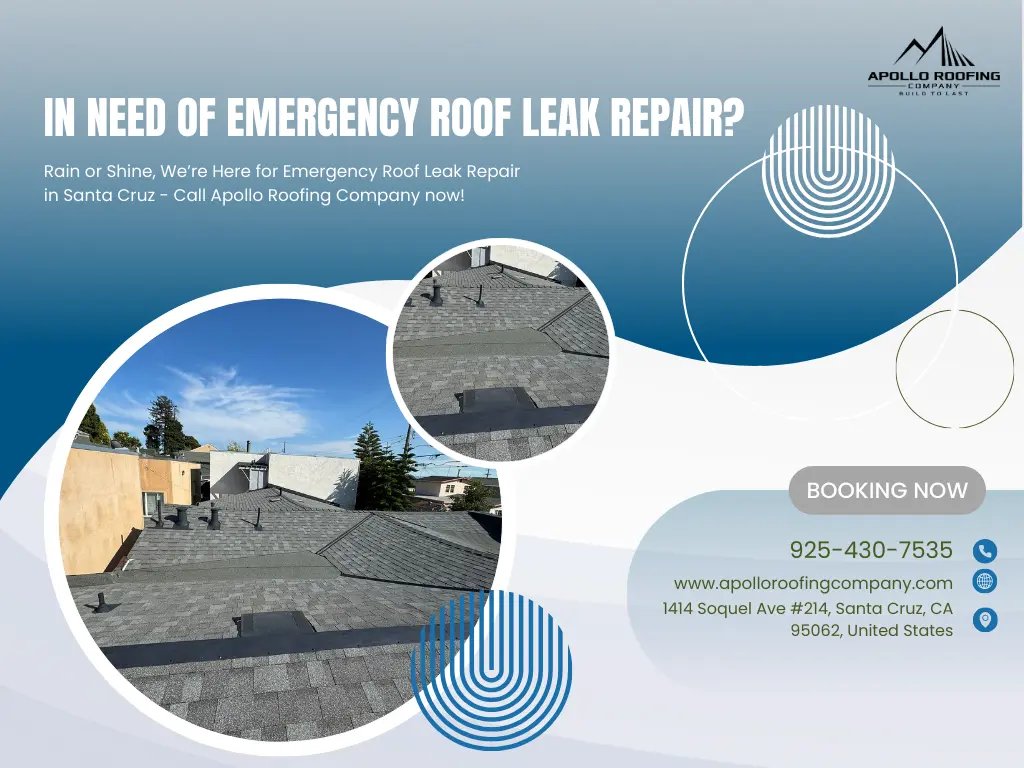 Emergency Roof Leak Repair in Santa Cruz