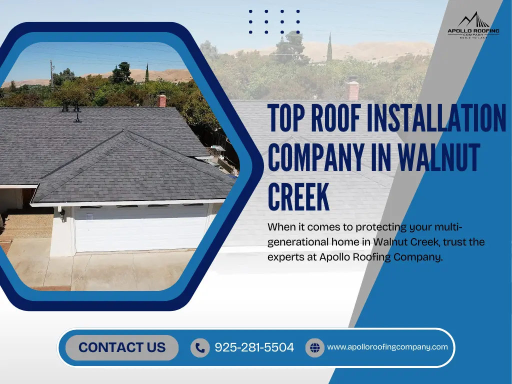 Top Roof Installation Companies in Walnut Creek